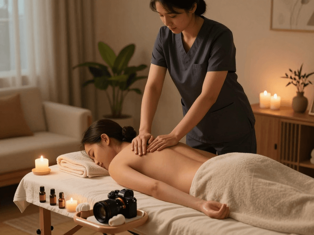 Experience premium 강남출장마사지 in a serene home setting with a qualified therapist.