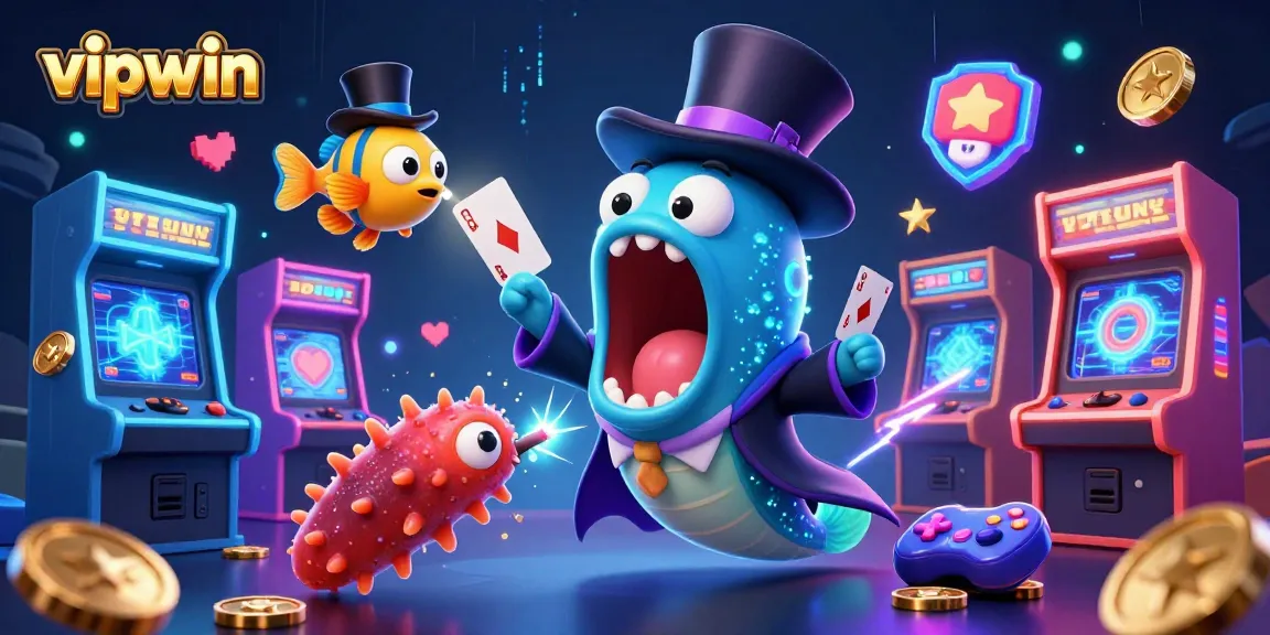 Experience thrilling casino adventures with vipwin as magical sea creatures perform in a vibrant underwater scene.