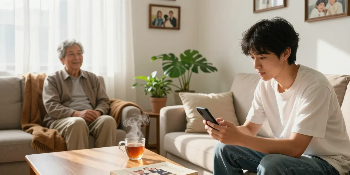 In Their Words story service connects families through heartfelt text exchanges.