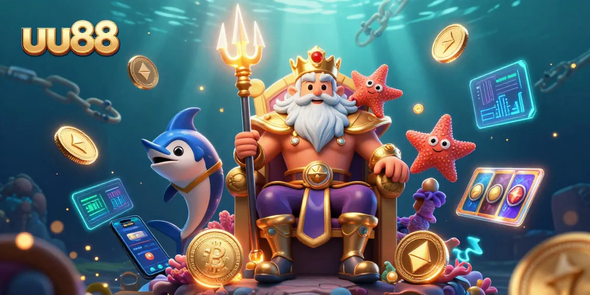 Experience the thrilling world of uu88 online betting with an engaging 3D casino illustration.
