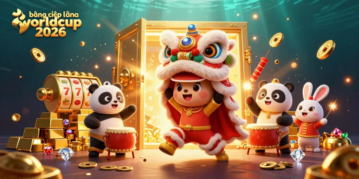 Engage with the thrilling bảng xếp hạng worldcup 2026 scene featuring vibrant casino characters and treasures.