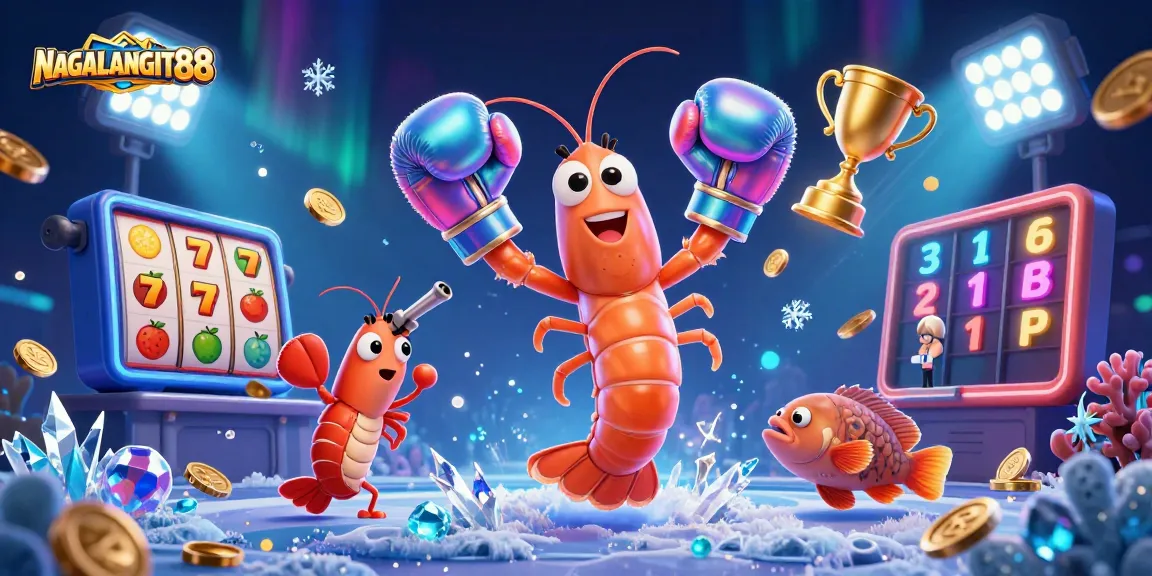 NAGALANGIT88 brings a thrilling slot adventure with vibrant 3D illustrations and energetic casino elements.