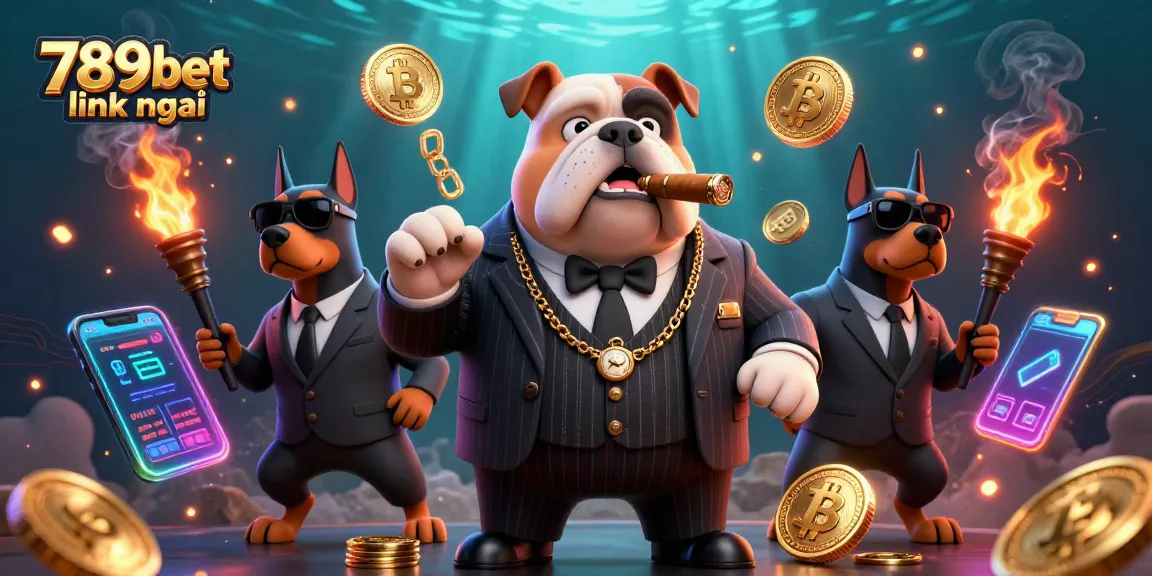 Engage with thrilling gameplay at 789bet link mới, displayed with vibrant casino characters and crypto elements.