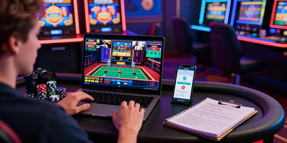 LUCK8 online gaming platform with dynamic player engagement and colorful casino décor.