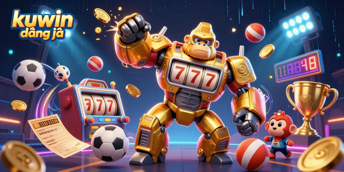Experience winning moments with kuwin đăng nhập in a vibrant casino scene bursting with action.