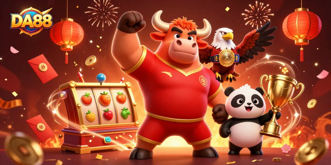 Experience thrilling victories with DA88's exciting casino elements and dynamic characters.