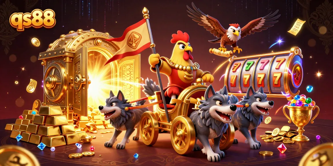 Engage with the qs88 online casino experience featuring a dynamic warlord scene and dazzling treasures.