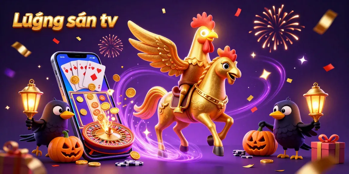 Lương sơn tv brings an exciting gaming atmosphere with vibrant 3D characters indulging in casino fun.
