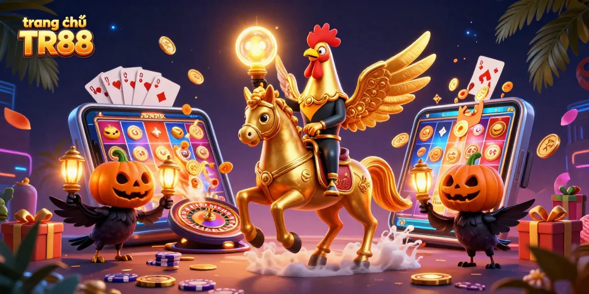 Engage with thrilling games on trang chủ TR88 featuring vibrant slots and colorful casino elements.